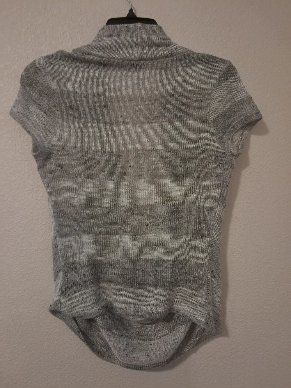Vanity Cowl Neck Short Sleeve Sweater Top 🇺🇸 Made
